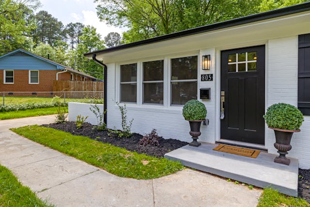 Front Exterior of a Family Home