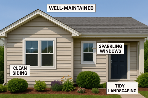 Clean and Healthy Home Exterior